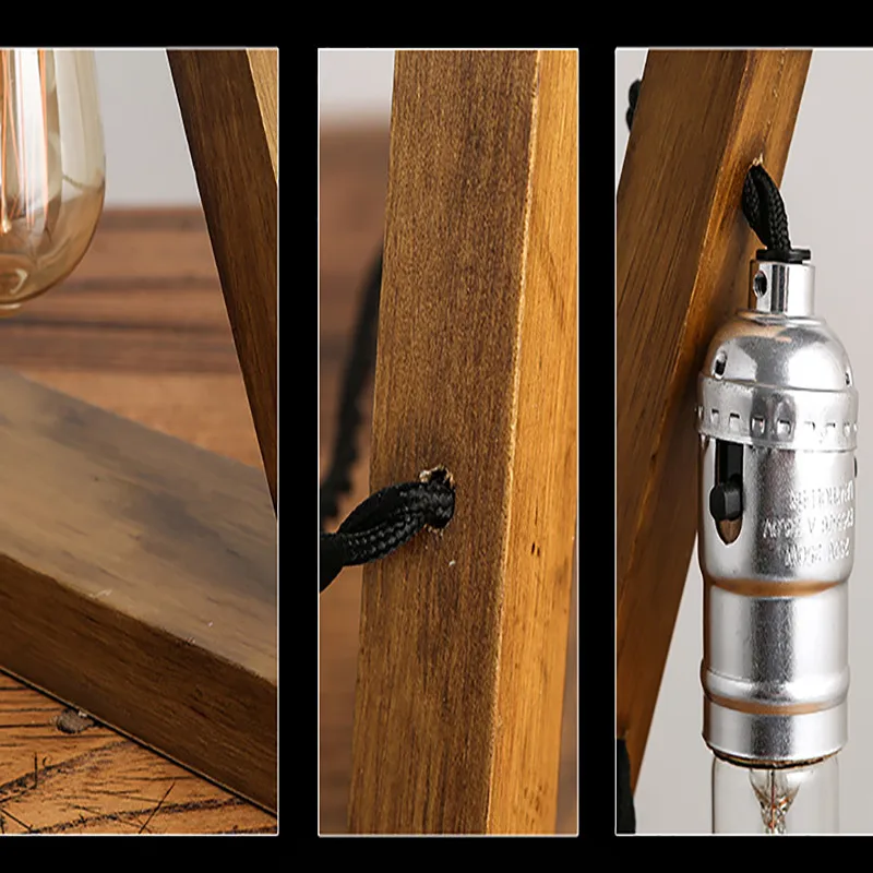 Wood Table Lamps 19