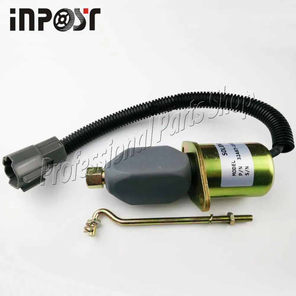 Новый 32A87 15100 12В двигатель отключения соленоида 1752ES RSV KRTKIT 05100 SA 4014 12 для Mitsubishi S4Q S4S