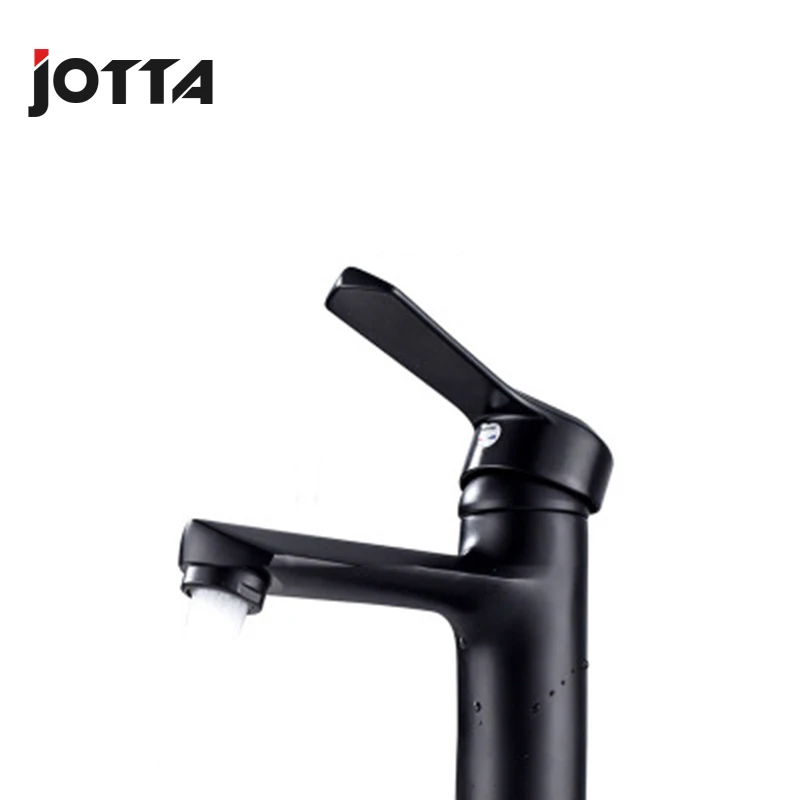 Simple faucet black hot and cold bathroom basin black table bathroom wash basin lavatory faucet