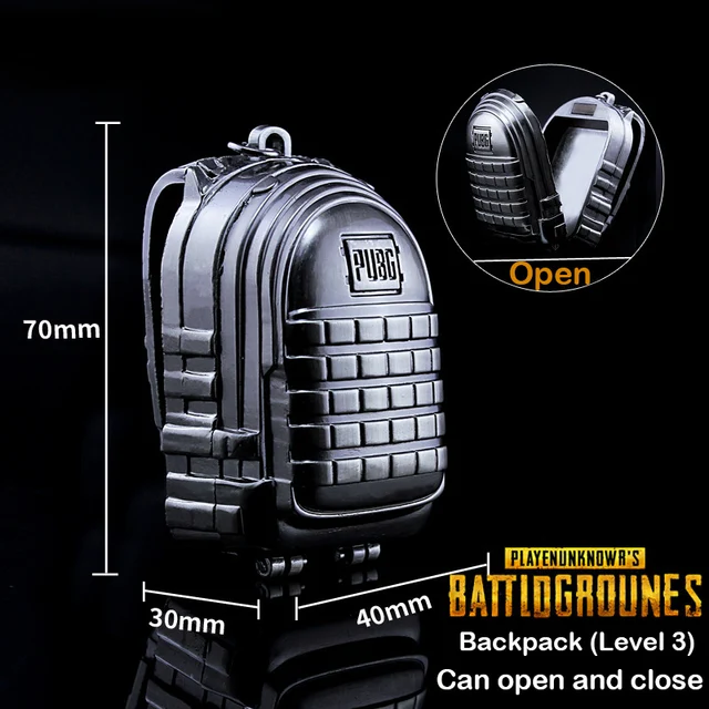 Playerunknown's Battlegrounds Keyring PUBG Backpack Level ...