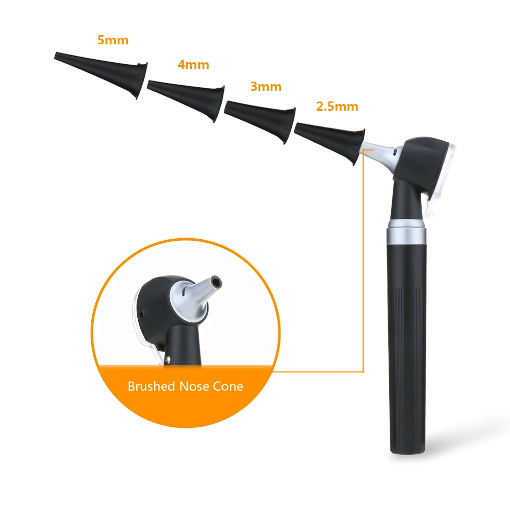 Otoscope оптоволоконный светодиодный Otoscopes 3X True View полный спектр Домашний медицинский уход за ушами диагностический набор для взрослых детей FDA CE