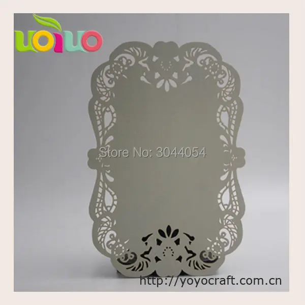 Por Printing Services Invitations Simple Menu Card Laser Cut Thank You Table Name Free Printing Service Wedding Event Party Favor Invitations