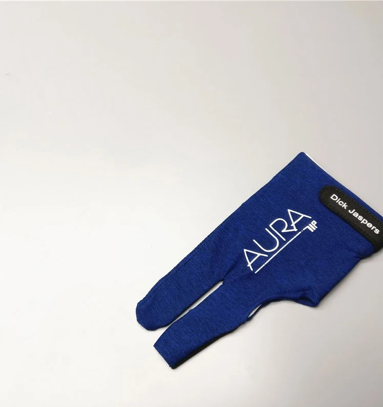 Перчатки для бильярдного кия AURA, 3 цвета, профессиональные перчатки для бильярдного кия, аксессуары для двух рук