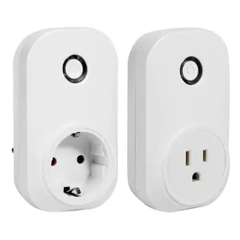 

Wifi Smart Socket Wireless Remote Control Voice Control Charging Adapter Smart Home Power Sockets on and off for Amazon Alexa