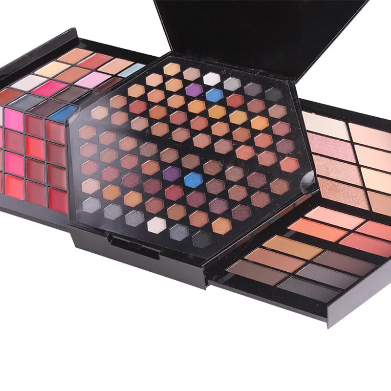 

2019 80 Colors Fashion brochas maquillaje profesional Luxury Golden Matte Nude Eye Shadow Palette Eyeshadow Palette pinceaux #8