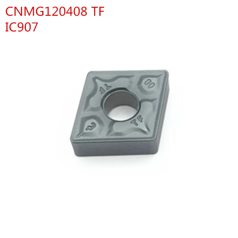 

100pcs External Turning Tools CNMG432 CNMG120408 TF IC907 Carbide inserts Lathe cutter Cutting Tool CNC Tools Tokarnyy