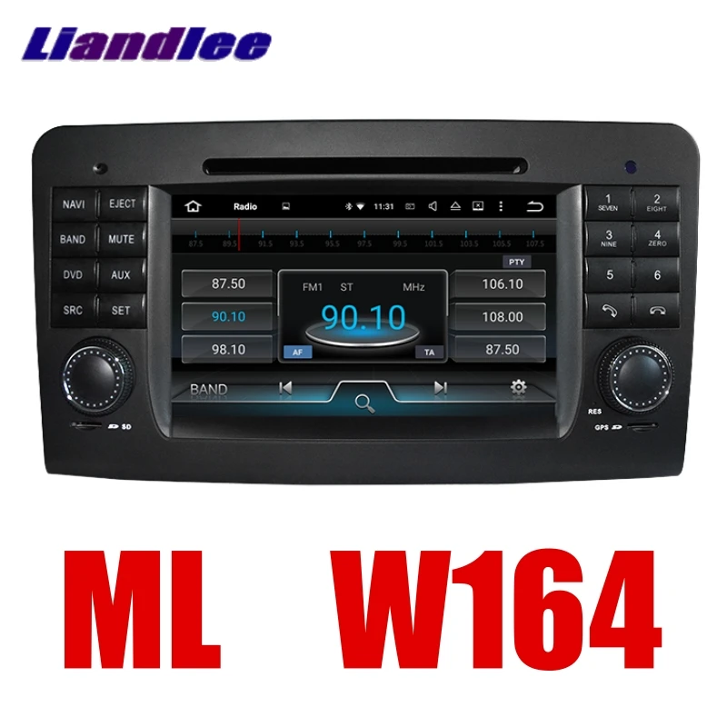 Discount Liandlee Car Multimedia Player NAVI For Mercedes Benz M ML Class W164 2005~2012 Car Touch Screen Radio DVD Stereo GPS Navigation 2