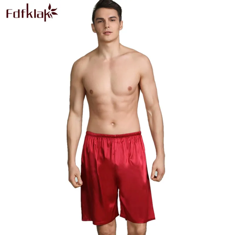 Casual new M-5XL men pajamas pant plus size lounge wear pijamas pants silk satin sleepwear home pant men's sleep shorts pants Casual new M-5XL men pajamas pant plus size lounge wear pijamas pants silk satin sleepwear home pant men's sleep shorts pants