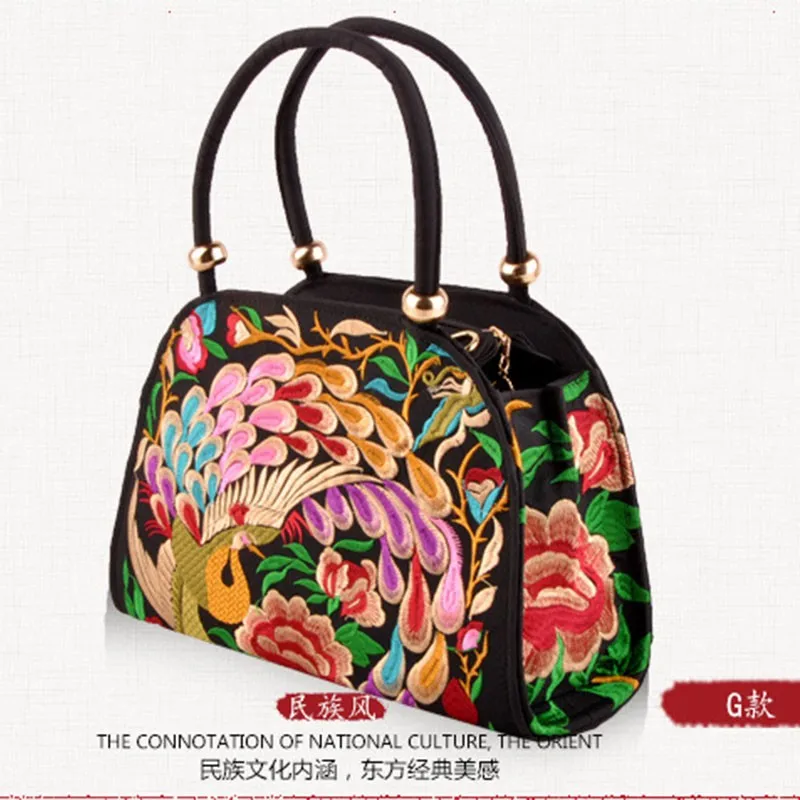 Xiyuan бренд Юньнань Национальный ветер цветок холст вышитые сумки Для женщин сумка Повседневное Вышивка Сумки
