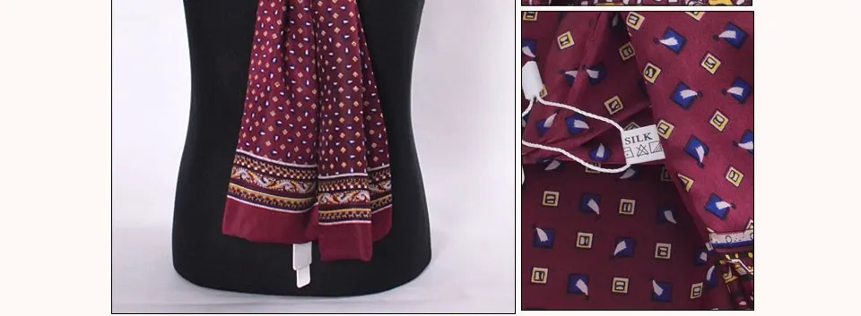 men's scarves [BYSIFA] Male Small Square Plaid Scarves Apparel Accessories 100% Mulberry Silk Long Scarves Black,Navy Blue,Wine Red 160*26cm mens scarf for summer