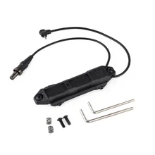 Тактический увеличенный 2 разъема переключатель давления двойной переключатель для охотничьего фонарика