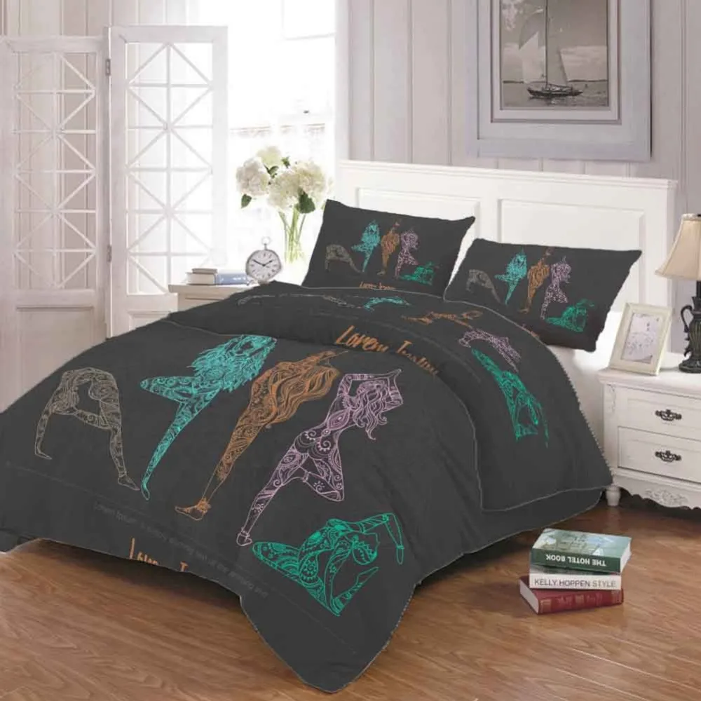

Southeast Asian style Bedding Quilt Cover Duvet Cover Set Pillowcase Microfiber Soft Comforter Bedroom Single Queen King sale
