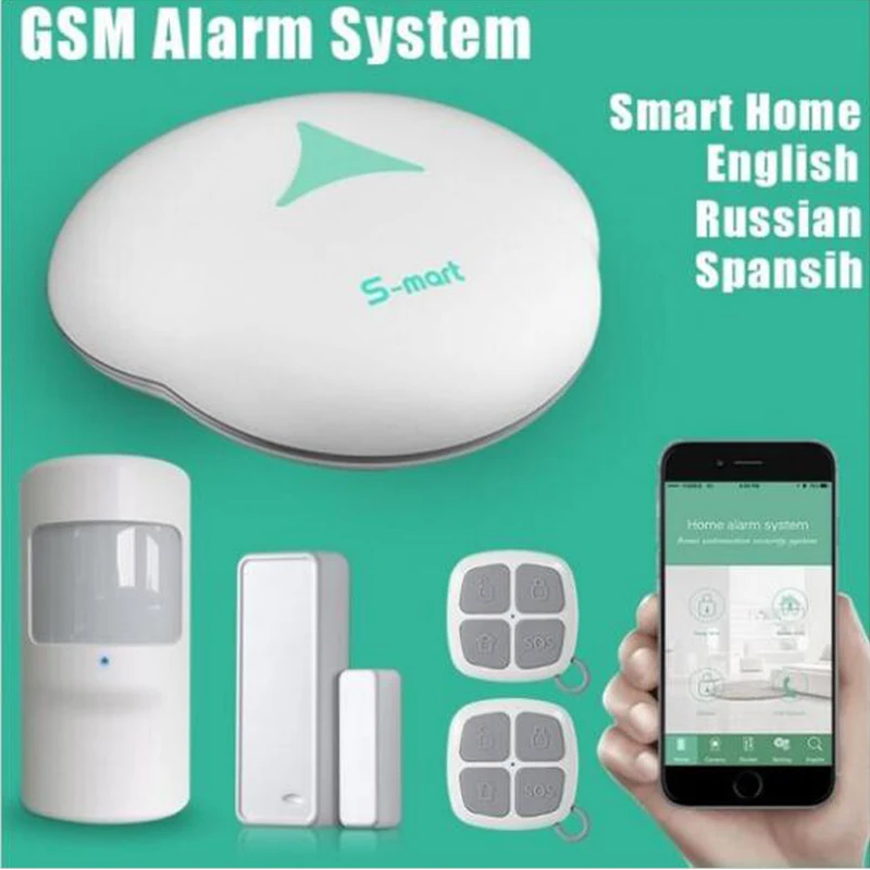 

S3 Wireless PSTN Alarm system with WIFI Function support APP Control Home security personal defense Burglar alarm 433mhz
