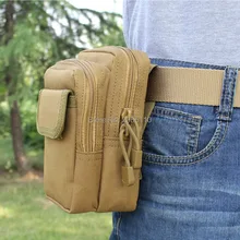 Тактическая поясная Сумка Molle с маленьким карманом, военная сумка с регулируемым ремнем, сумка для путешествий, сумки для кемпинга