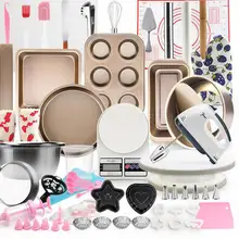 Форма для торта, набор для выпечки, форма для пиццы, домашняя, на западном, для приготовления яиц, печенья, маленькая печь, запеченная