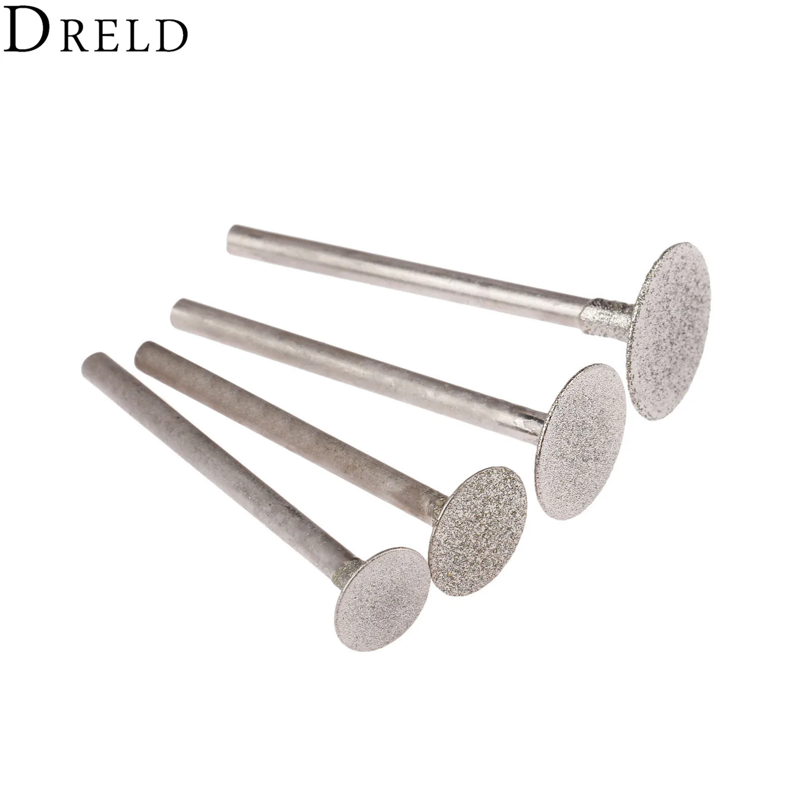 Аксессуары DRELD для Dremel 4 шт. 3 мм хвостовик алмазная насадка Шлифовальная головка