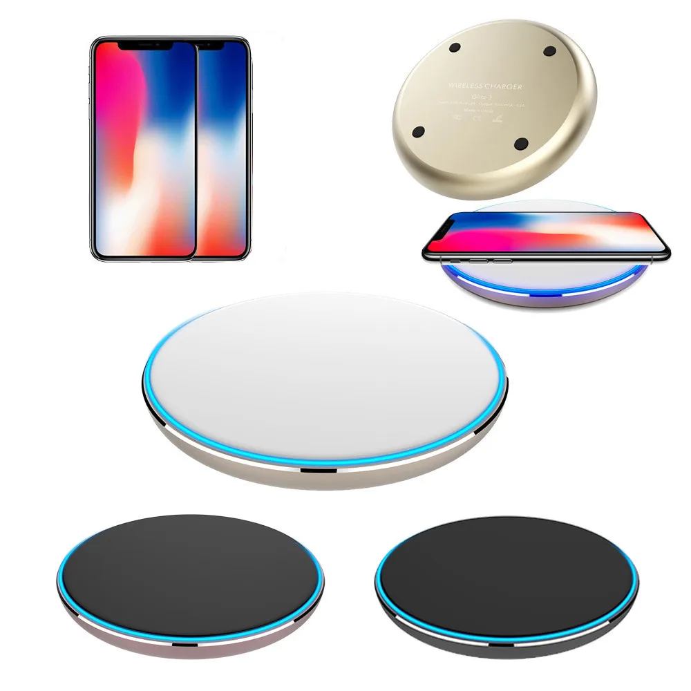 Беспроводное зарядное устройство Qi для Iphone XS / Max/XR вертикальное с поддержкой