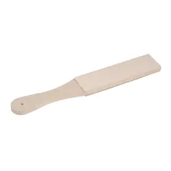 Деревянная ручка двухсторонний кожаный точильный ремень для бритья Бритвы для полировки ножей доска Мужская Парикмахерская кожа