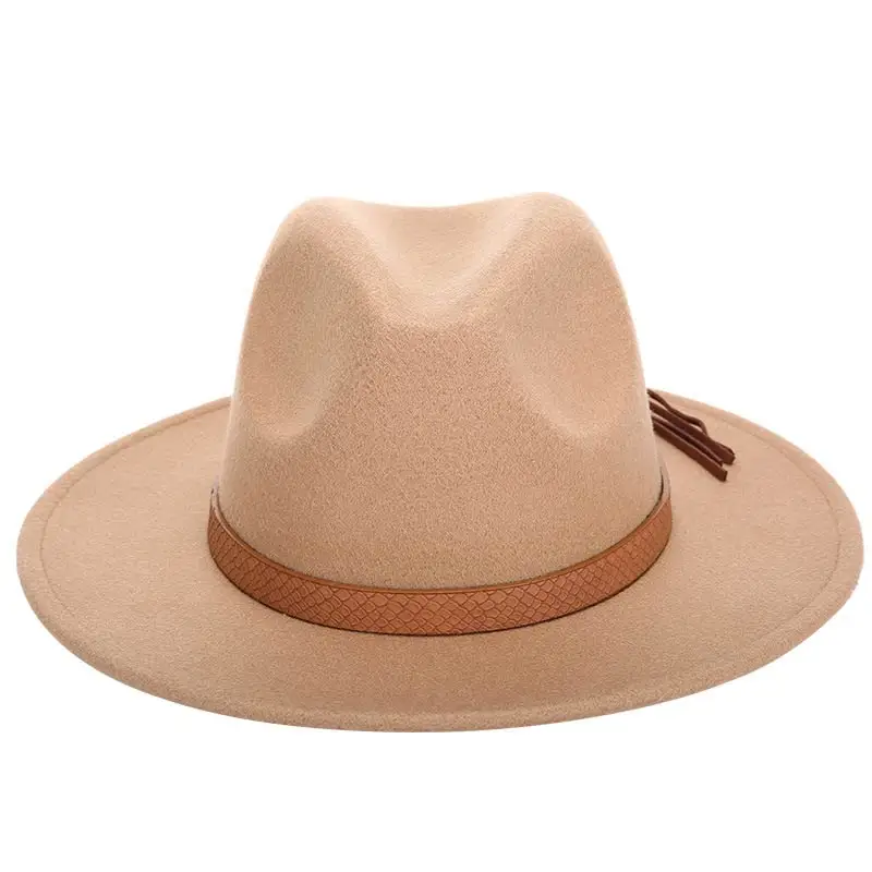 2016 Осень Зима Защита от Солнца шляпа для женщин мужская фетровая шляпа Классическая широкими полями фетр шляпа гибкий колпак кепки вводной