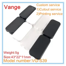 10 шт./лот литья под давлением оболочки IP54 ABS пластиковый корпус коробки для провода трансформатора проект коробка 43*22*11 мм