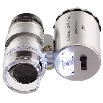 

New Xinxiang 60X Magnifying Magnifier Jeweler Eye Jewelry Loupe Loop Led Light