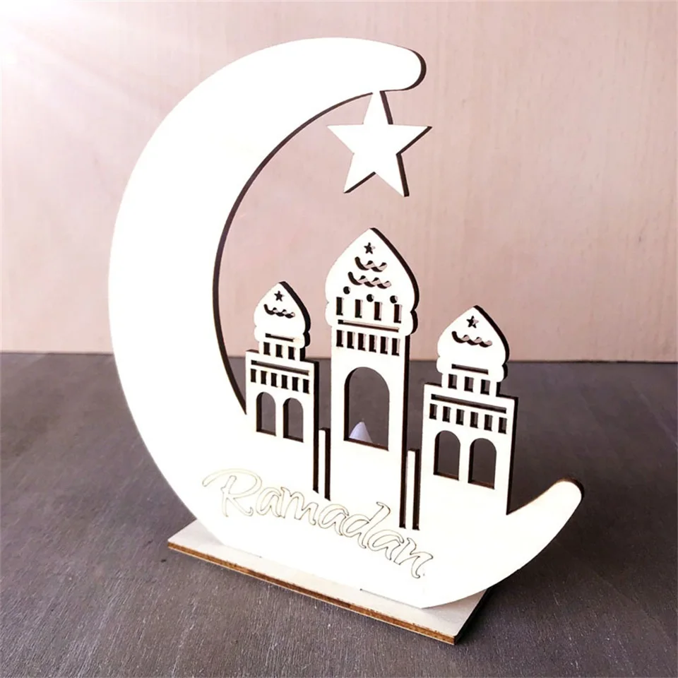 Eid Mubarak Ramadan Wooden Decoration (8)