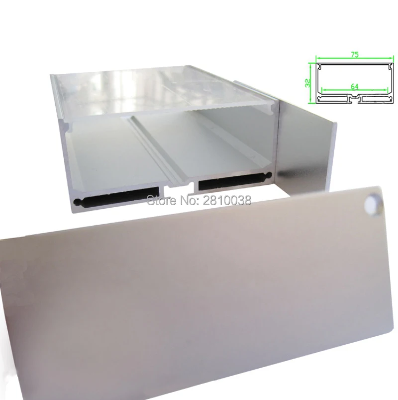8 Sets/Lot U type Anodized U alu profile and Extruded Aluminium profil LED Channel for pendant or suspension lights 8 Sets/Lot U type Anodized U alu profile and Extruded Aluminium profil LED Channel for pendant or suspension lights