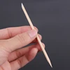 10pc 8CM Orange Wood Stir Stick  Made Wood Disposable UV Resin Wooden Stick Silicone UV Resin Mold Epoxy Making Nail Art ► Photo 3/6