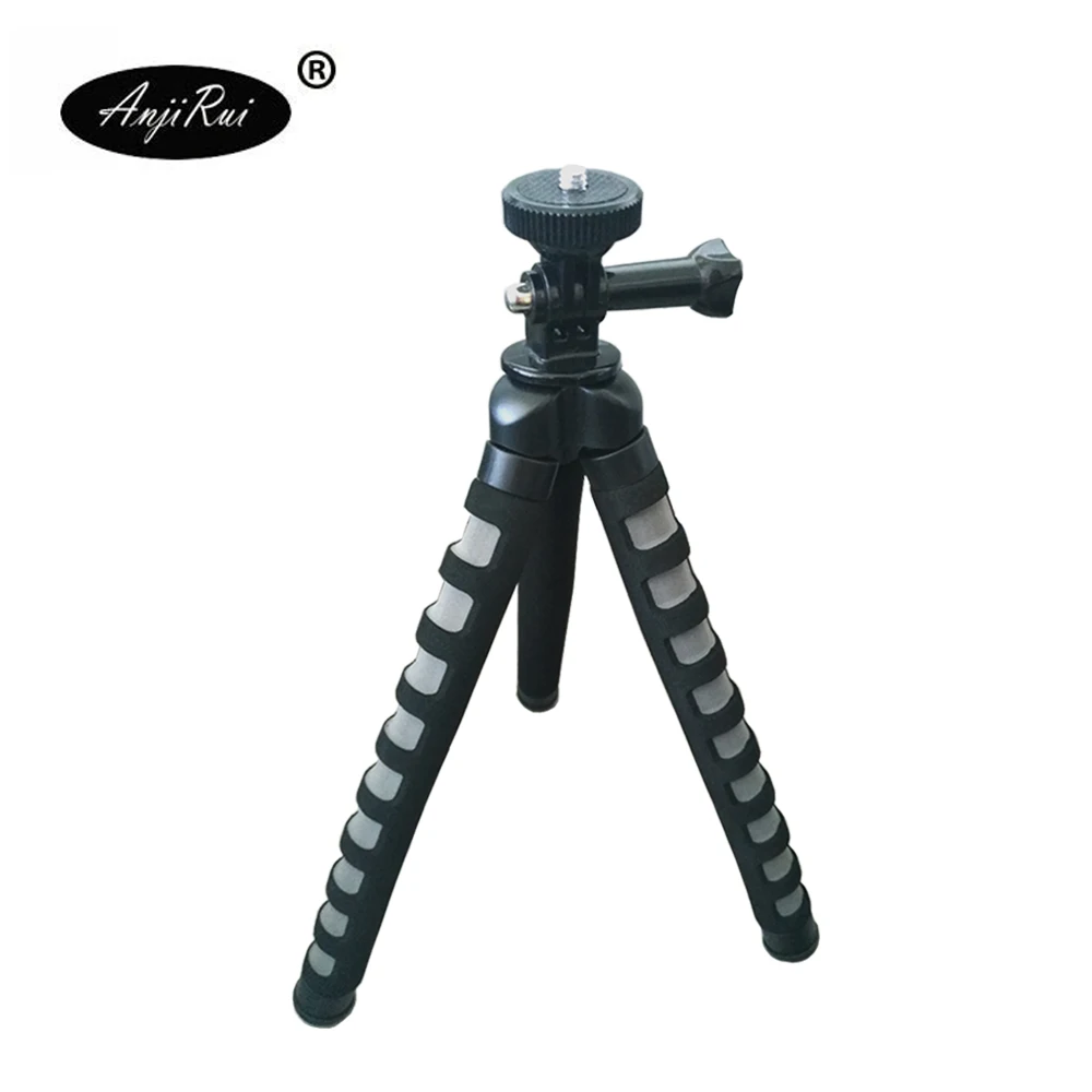 ANJIRUI Portable Octopus Tripod Adapter Flexible Travel Tripod for