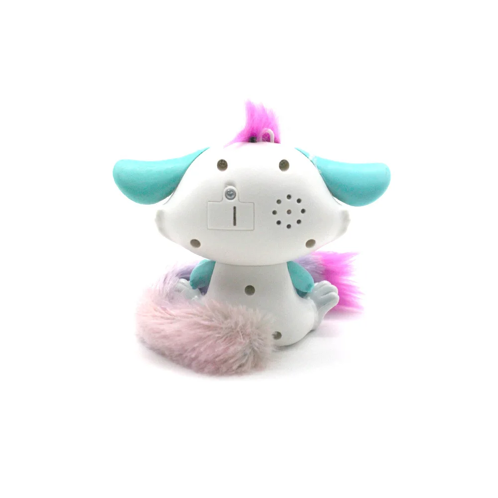 Lil Gleemerz Acousto optic Touch Pet Magic color Tail Fox забавная модель игрушки Детские интерактивные