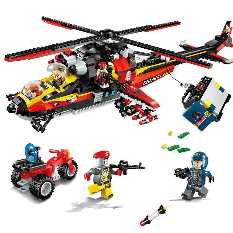 

Building Blocks Compatible with Lego Enlighten E1917 654P Models Building Kits Blocks Toys Hobby Hobbies For Chlidren