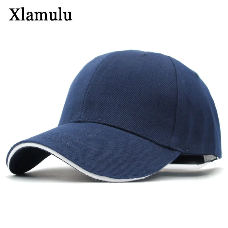 Xlamulu бейсболка Мужская Snapback Головные уборы для мужчин и женщин Повседневная мужская кепка простая Кепка