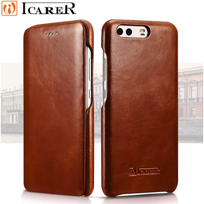 Original iCarer Vintage Genuine Leather Mobile Phone Cases