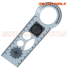 Профессиональный PD управитель PD угломер медицинская линейка измерительная лента 20 шт./лот