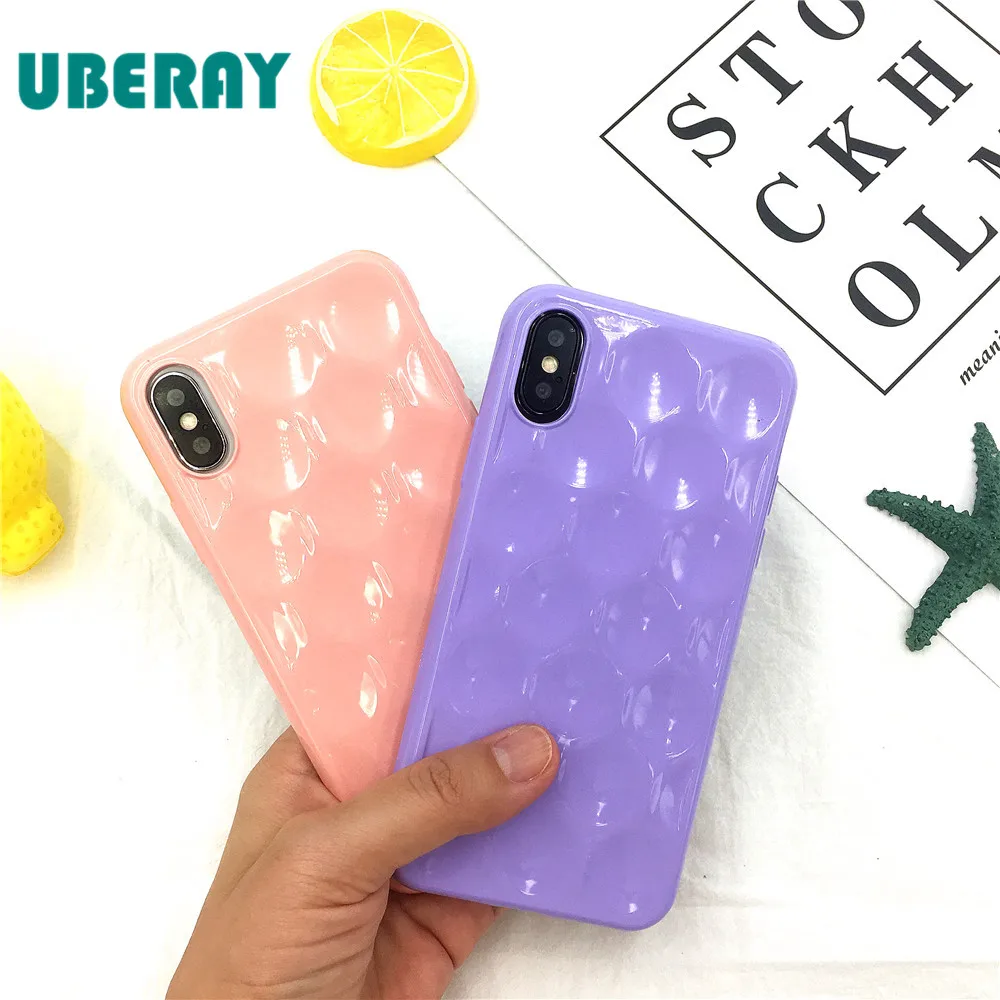 3D силиконовый чехол для iPhone X 10 мягкий ТПУ высокое качество ударопрочный 7 8 6 6s Plus