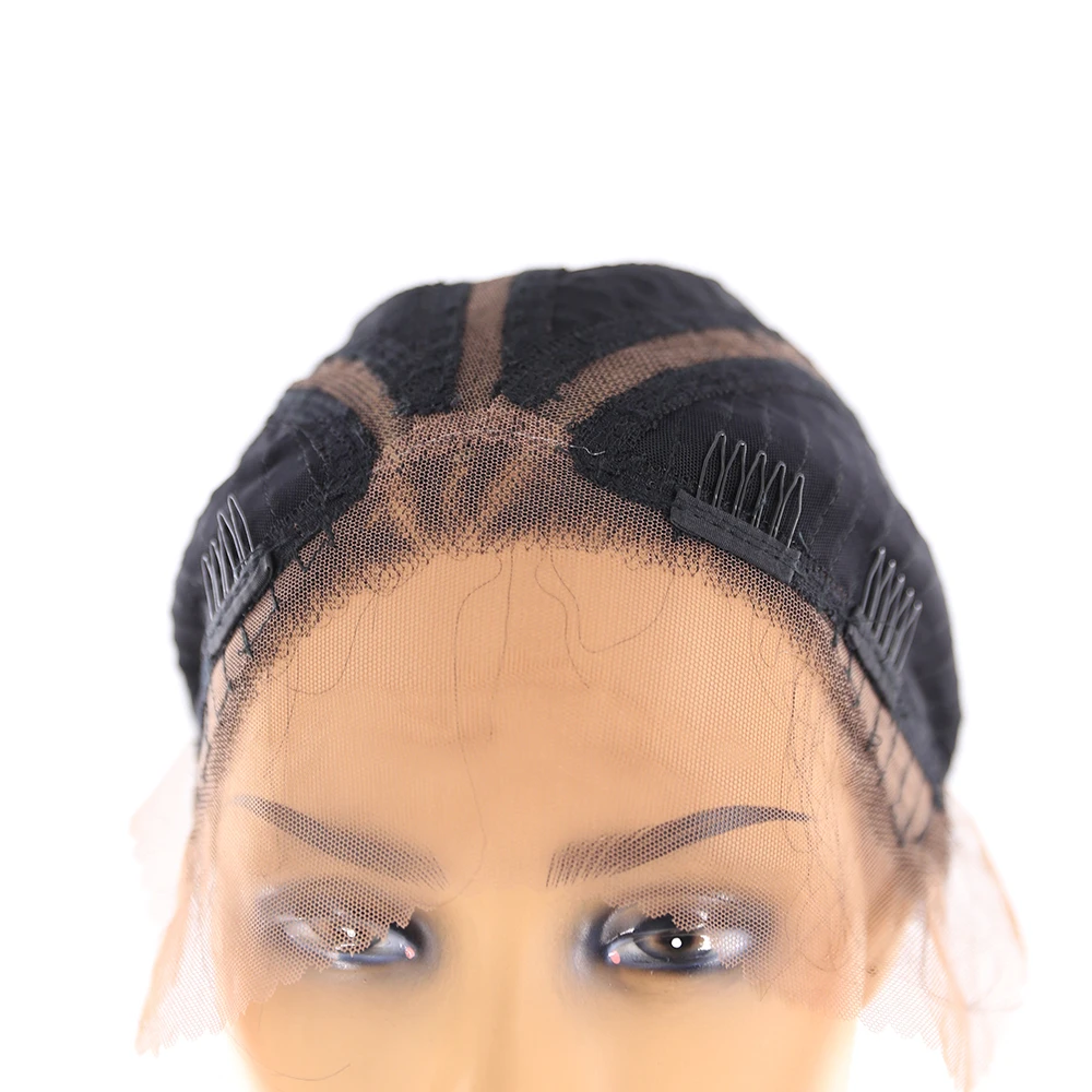Длинные плетеные синтетические кружевные передние парики для черных женщин SOKU натуральный черный цвет кружевные передние плетеные парики 26 дюймов L часть модный парик