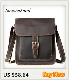 High Quality genuine leather messenger bag