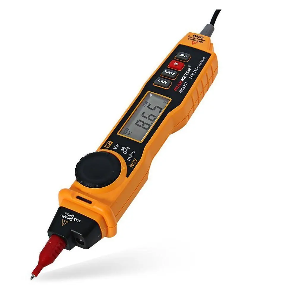 PEAKMETER PM8211 Pen type Digital Multimeter with probe ACV DCV
