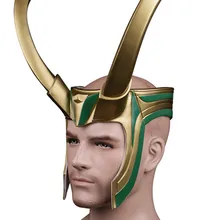 ТОР 3 Ragnarok Маска Локи Laufeyson ПВХ шлем маски для Косплей Хэллоуин реквизит