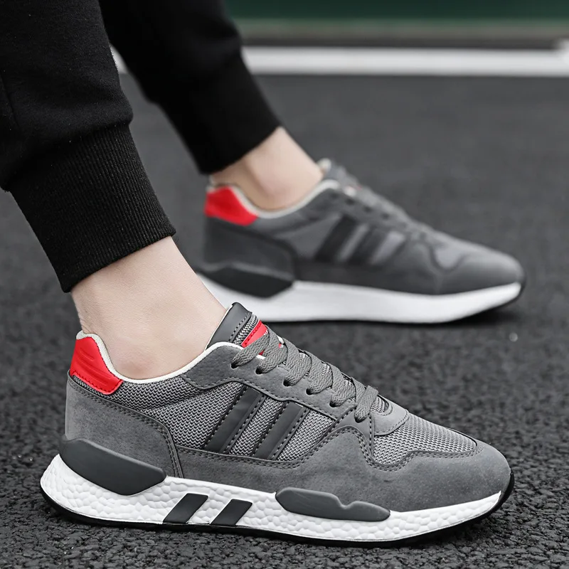 

Spring and summer mesh breathable shoes male and Korean version leisure tide youth board shoes