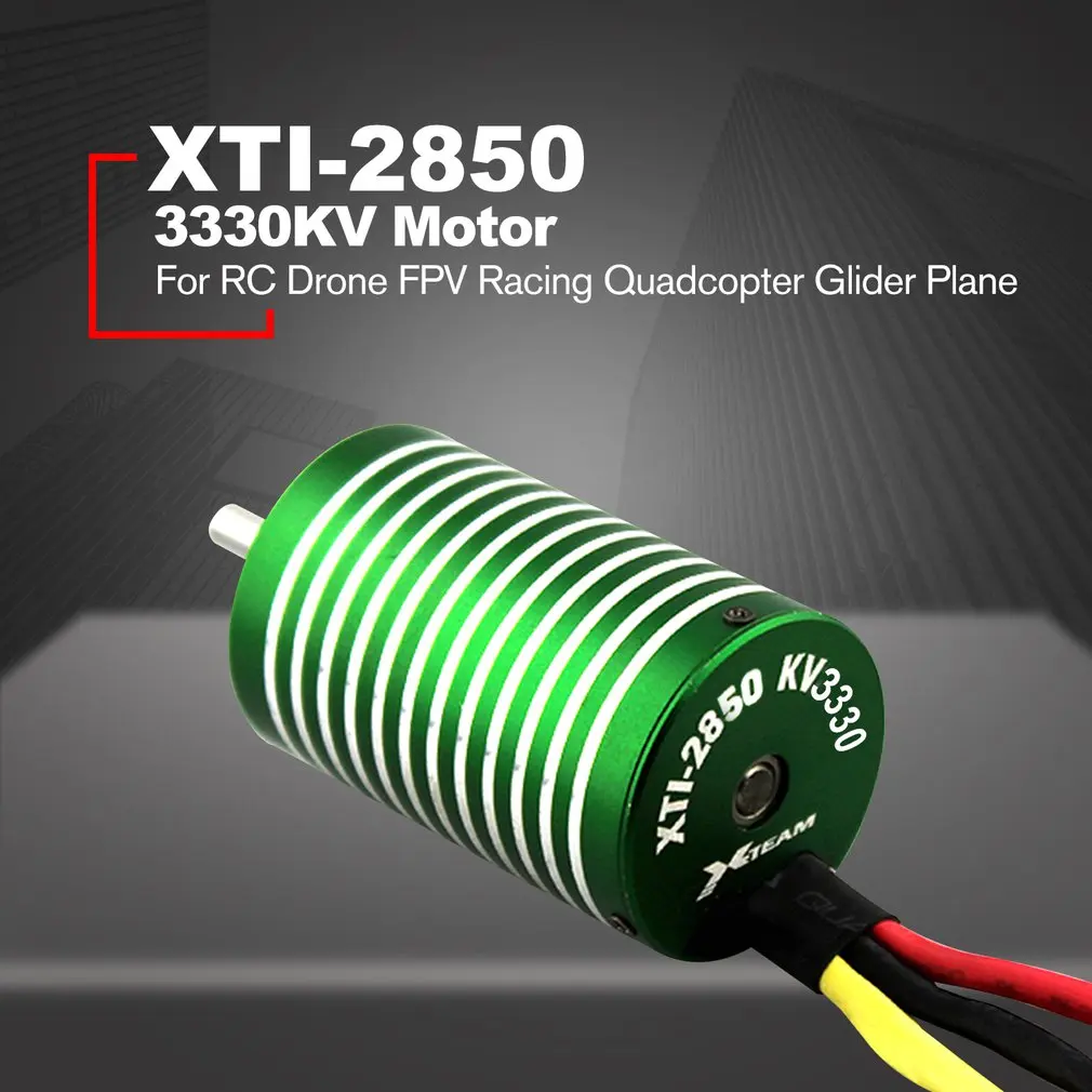 

X-TEAM XTI-2850 High Performance 3330KV Brushless Motor for RC Drone FPV Racing Quadcopter Glider Plane Spare Parts