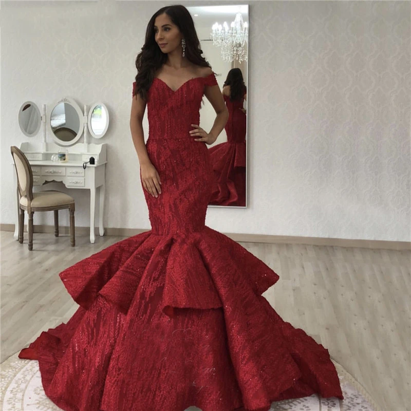 

Sweetheart Sexy Vintage Evening Dresses 2019 Sequined Mermaid Sleeveless Prom Gowns Real Photo Robes vestidos de fiesta de noche