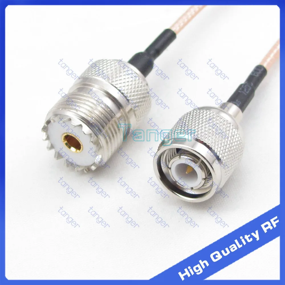 

Hot Selling TNC male plug to UHF female jack SO239 straight with 20cm 8inch RG316 RF Coaxial Pigtail Low Loss cable High Quality
