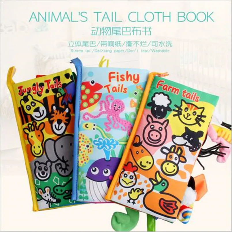 

Soft Cloth Book Sensory Baby Books 0 12 Months Baby Intelligence Development Cloth Books Baby Book Toys