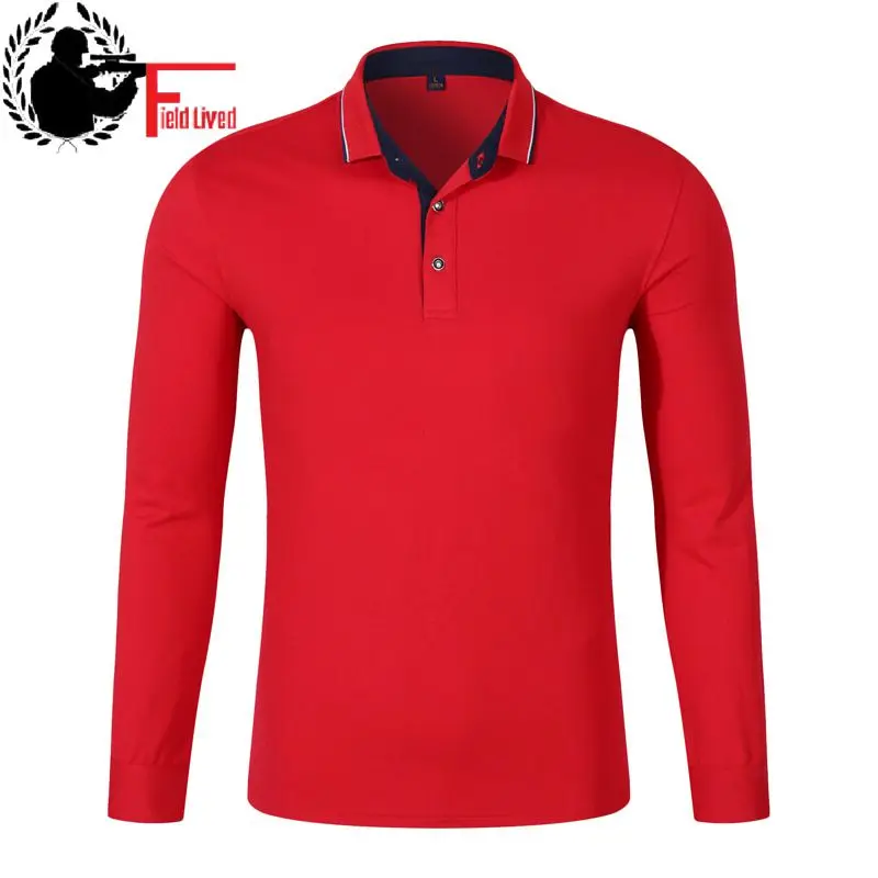 designer long sleeve polo shirts sale