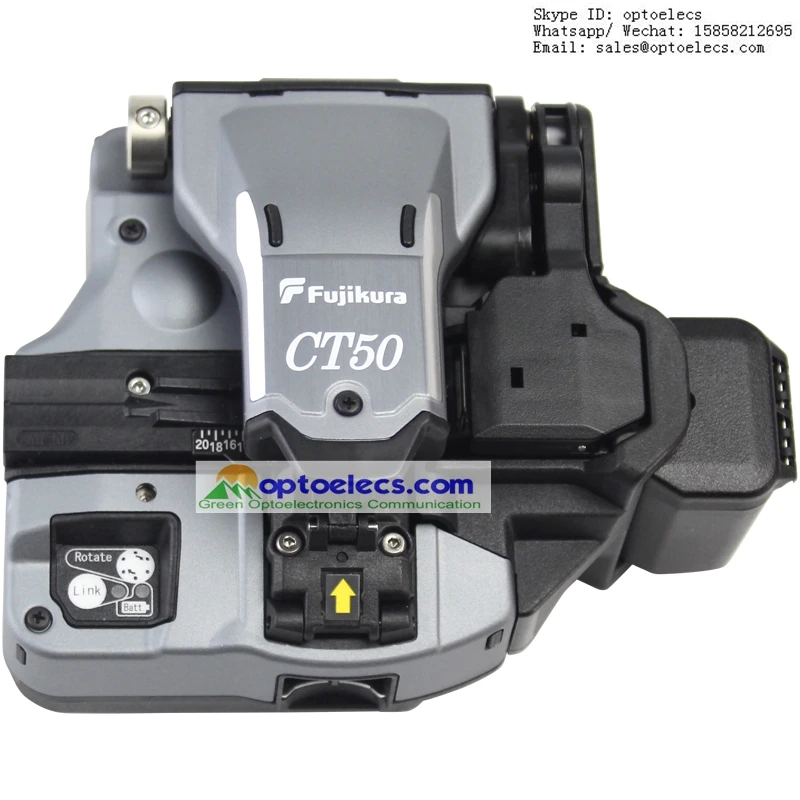 

DHL shipping Latest CT50 CT-50 High Precision Optical Fiber Cleaver Single-action operation with 60000 fibers blade life