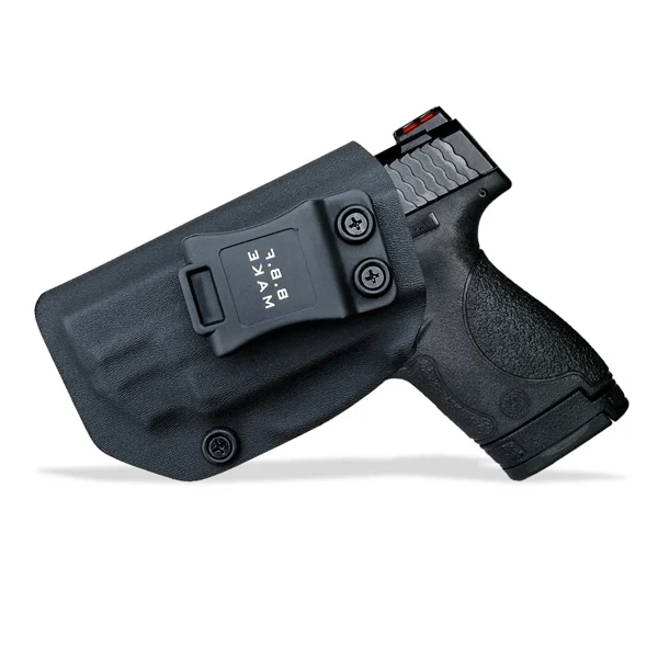 B.B.F Make IWB KYDEX кобура подходит: M& P щит 9 мм/. 40 s& w лазерная охотничья кобура скрытый чехол для переноски - Цвет: Black For Left