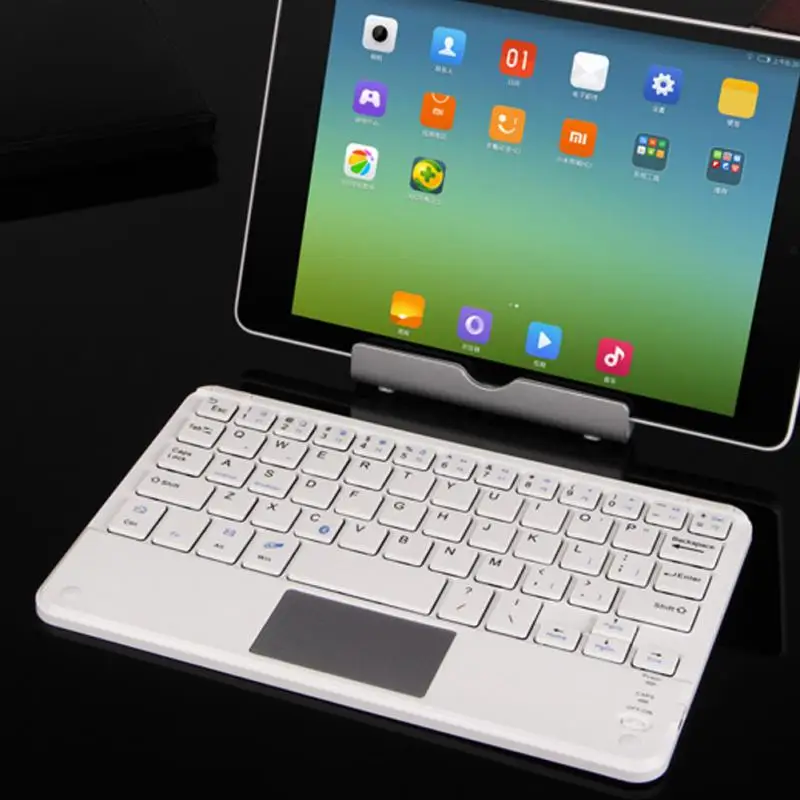 wireless keyboard with touchpad for windows 7 2019 npet backlit mini wireless piano remote keyboard with.