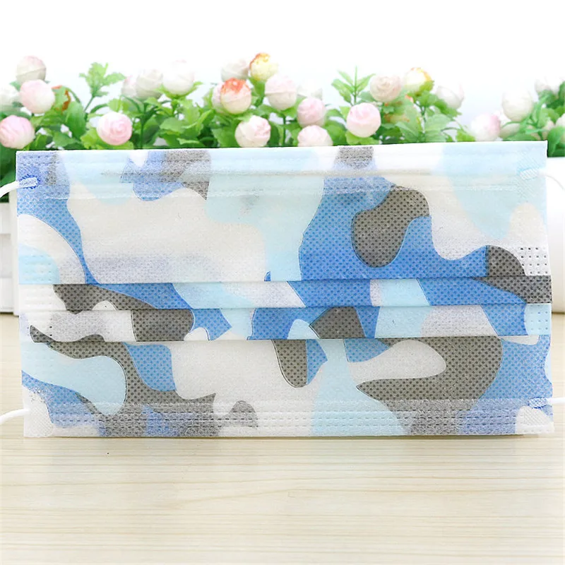 

30pcs/Pack spring thin gauze mask masks dust-proof non-woven masks thin printed non-woven fabric Medical Mask
