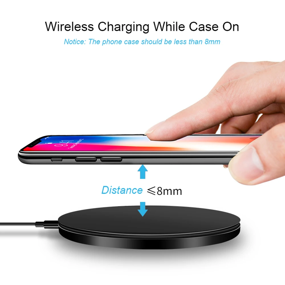 

Qi Wireless Charger For Samsung Galaxy A2 J3 J4 J5 J6 J7 2018 A5 A6 A3 A7 2017 Core Fast Charging Dock Pad Case Phone Accessorie